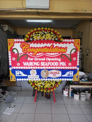 Papan Bunga di Kalinyamatan