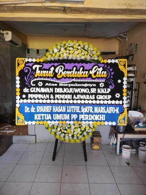 Papan Bunga di Kalinyamatan